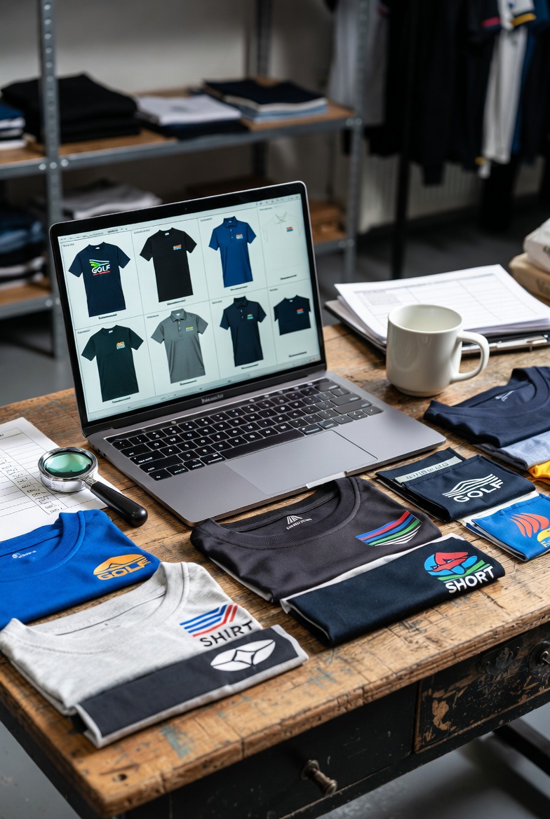 Brand identity design and visual development materials